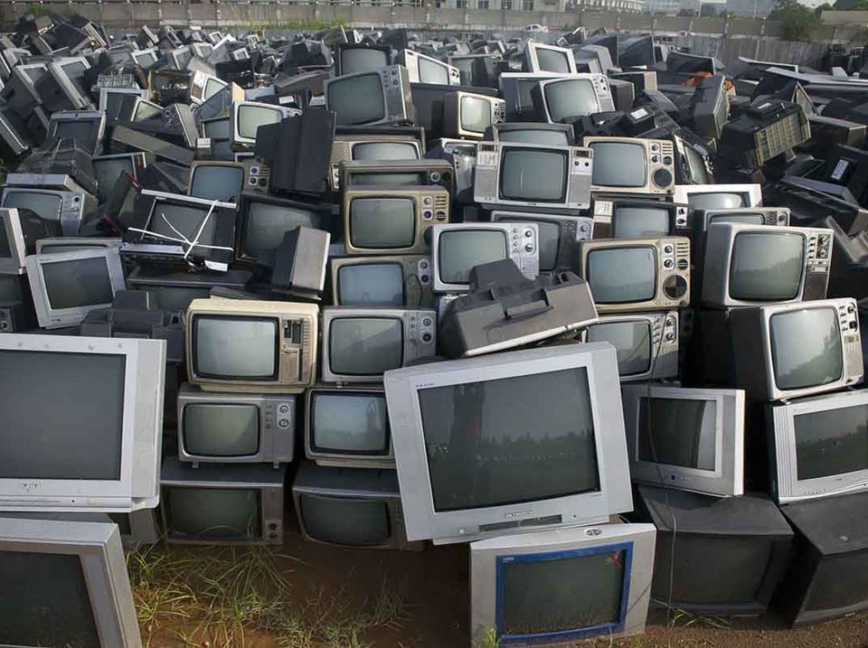 The Tv's Cemetery in China
